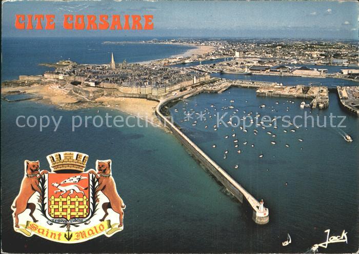 Saint-Malo 35 Fliegeraufnahme Cite Corsaire