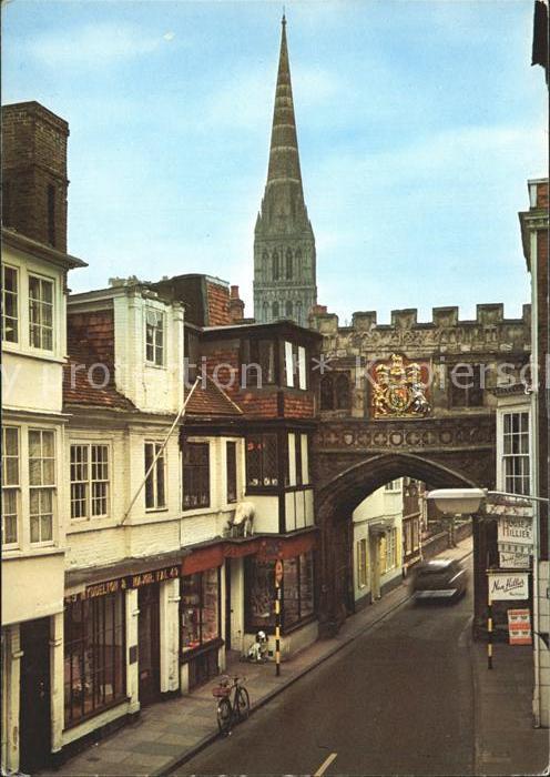 Salisbury Wiltshire High Street Gate