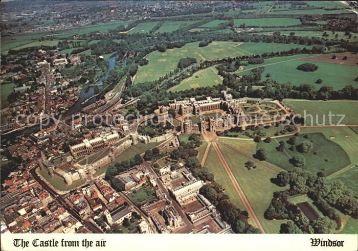 Windsor Castle Fliegeraufnahme