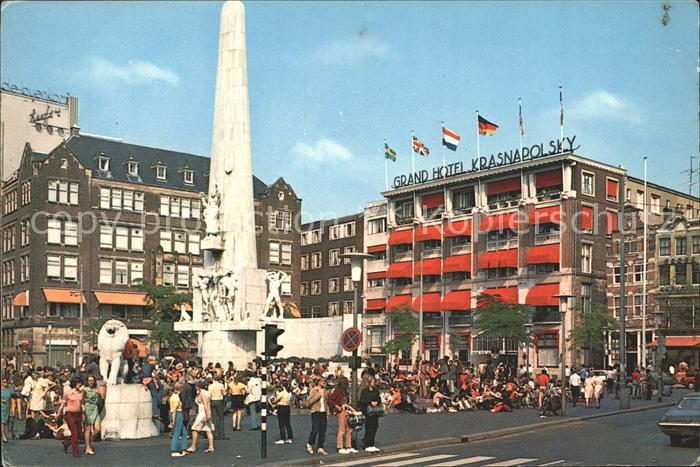 Amsterdam Niederlande Nationaldenkmal