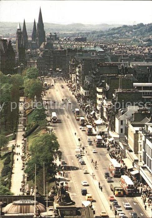 Edingburgh Grossbritannien Princess Street