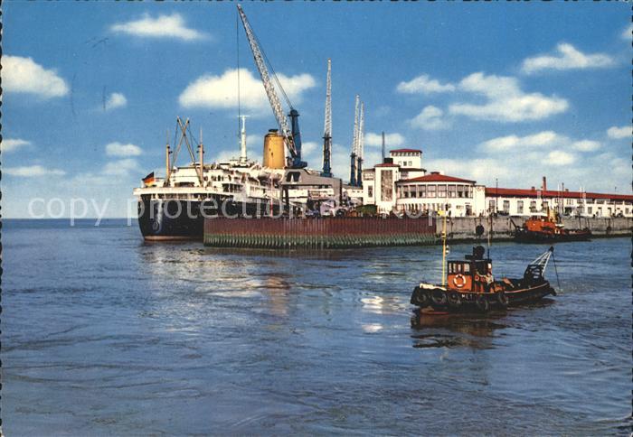 Bremerhaven Columbuskaje TS Bremen