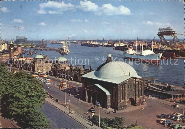 HAMBURG  CITY Elbtunnel Hafen