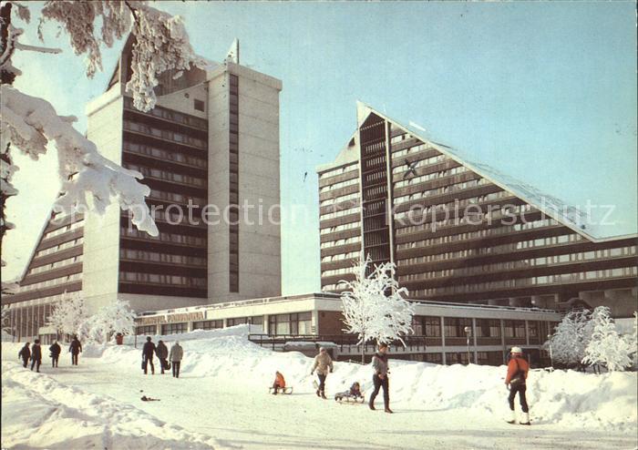Oberhof Thueringen Hotel Panorama Winter