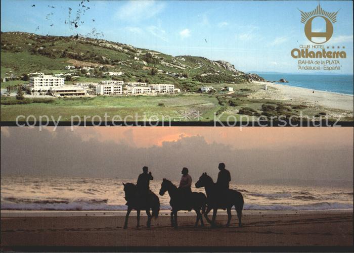 Andalucia Andalusien Club Hotel Atlanterra Strand Pferd