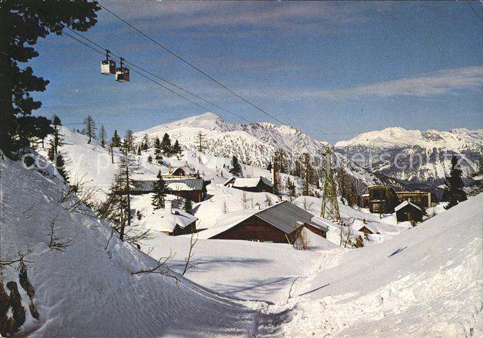 Dachstein Steiermark Bergdorf Krippenbrunn Gjaidalmseilbahn