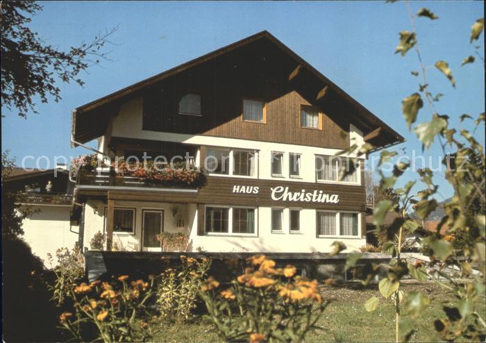 Oberstdorf Gaestehaus Christina