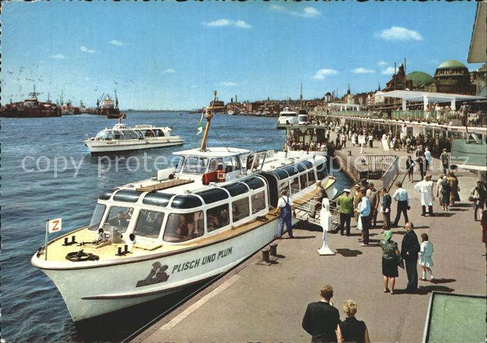 HAMBURG  CITY Sankt Pauli Landungsbruecken