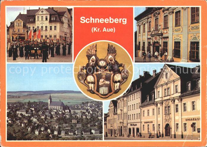 Schneeberg Erzgebirge Museum Wappen Ernst- Schneller- Platz