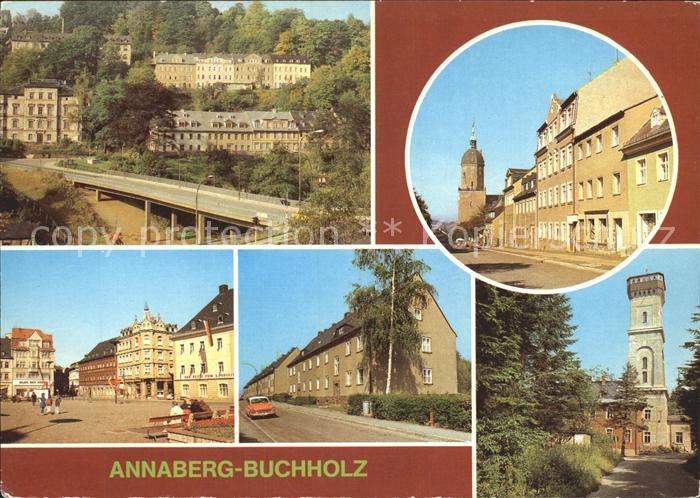 Annaberg-Buchholz Erzgebirge Markt Poehlberg Friedrich- Engels- Strasse