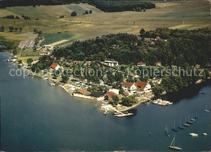 Rehbach Edertal Campingplatz Fliegeraufnahme