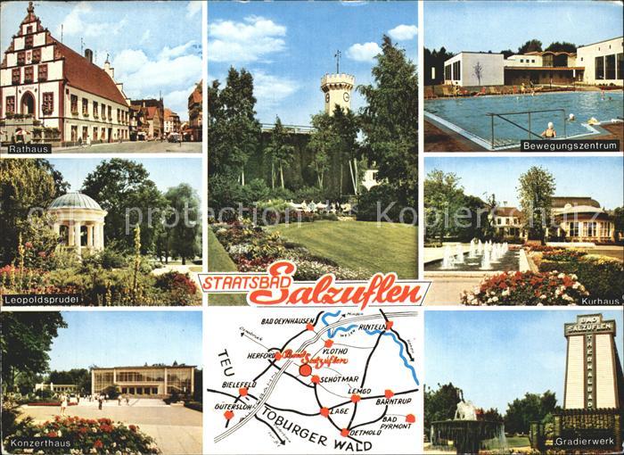 Salzuflen Bad Leopoldsprudel Kurhaus Gradierwerk Konzerthaus