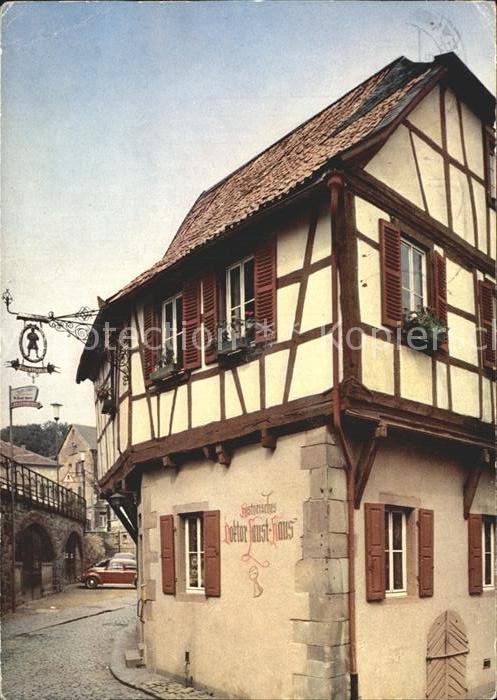 Bad Kreuznach Historisches Fausthaus