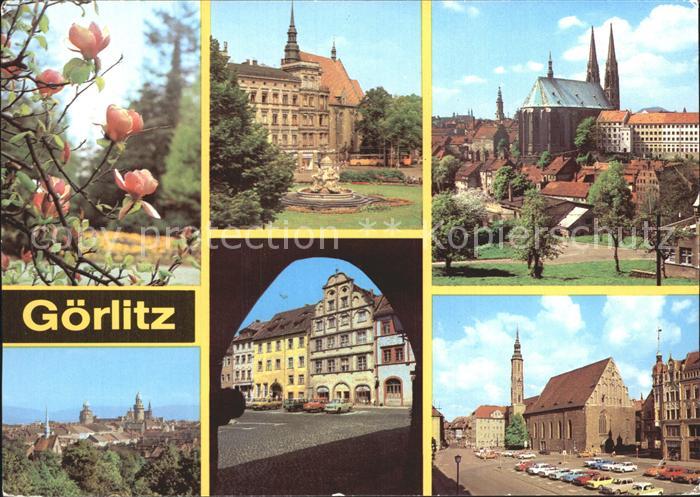Goerlitz Sachsen Stadtpark Untermarkt Leninplatz Platz der Befreiung