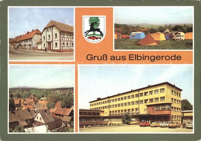 Elbingerode Harz Rathaus Zeltplatz Diakonissenmutterhaus Neuvandsburg