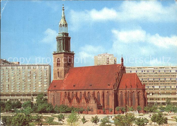 BERLIN  CITY Marienkirche