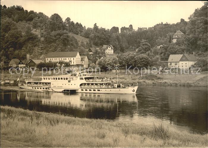 Rathen Saechsische Schweiz Ernst Thaelmann Schiff