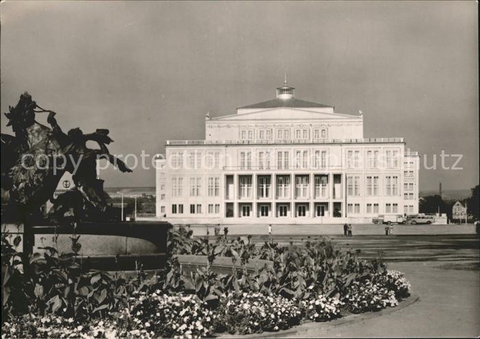 LEIPZIG Sachsen Opernhaus Karl-Marx-Platz
