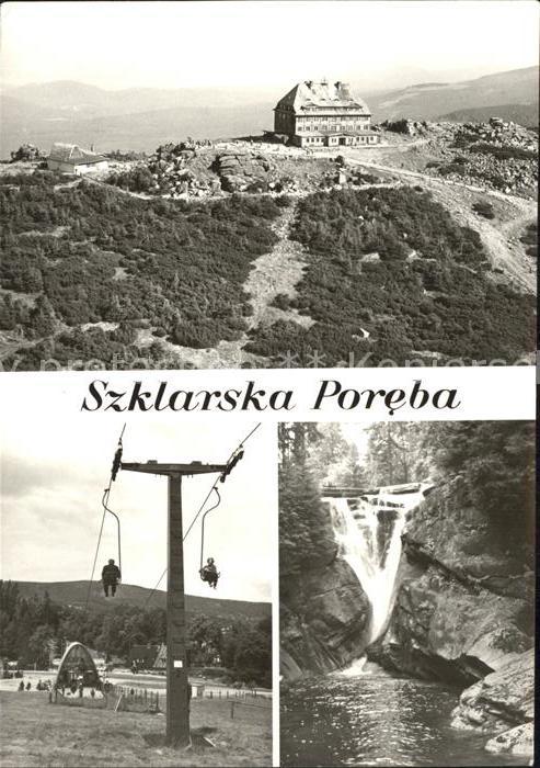 Szklarska Poreba Schronisko PTTK Szrenicy Wodospad Szklarki