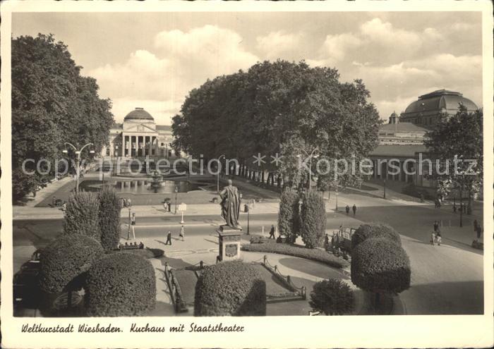Wiesbaden Kurhaus Staatstheater