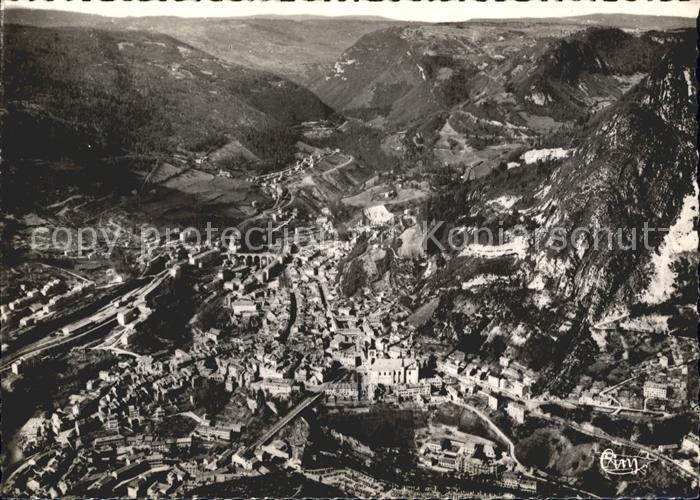 Saint-Claude Jura Fliegeraufnahme