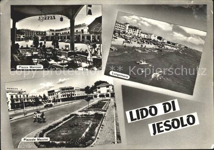 Lido di Jesolo Lungomare Piazza Marconi Piazzale Mazzini