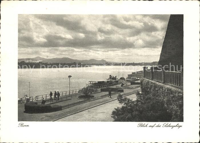 Bonn Rhein Siebengebirge Dampferanlegestelle