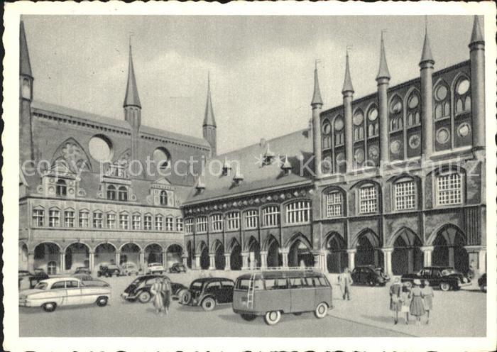 LueBECK  CITY Rathaus Maktseite