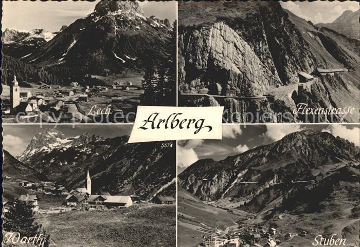 Lech Vorarlberg Flexenstrasse Stuben Warth