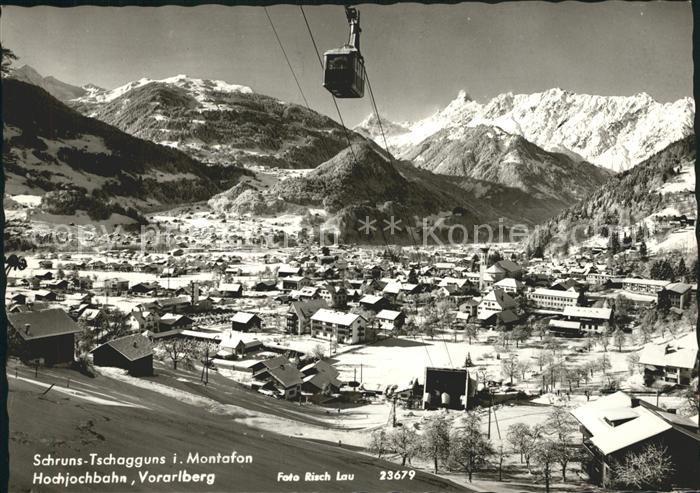 Schruns Vorarlberg Tschangguns Hochjochbahn