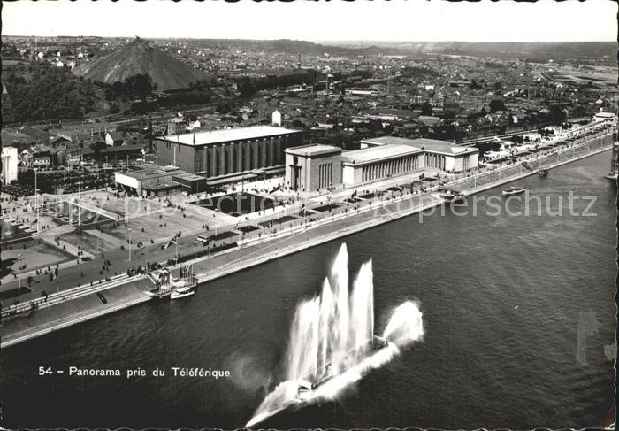 Liege Luettich Panorama pris du Teleferique