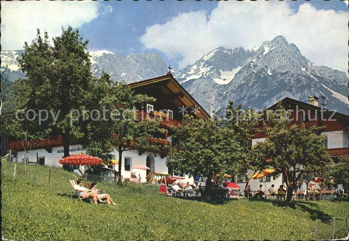 Scheffau Wilden Kaiser Cafe-Restaurant Pension Gruber