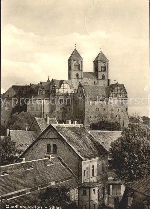 Quedlinburg Harz Schloss
