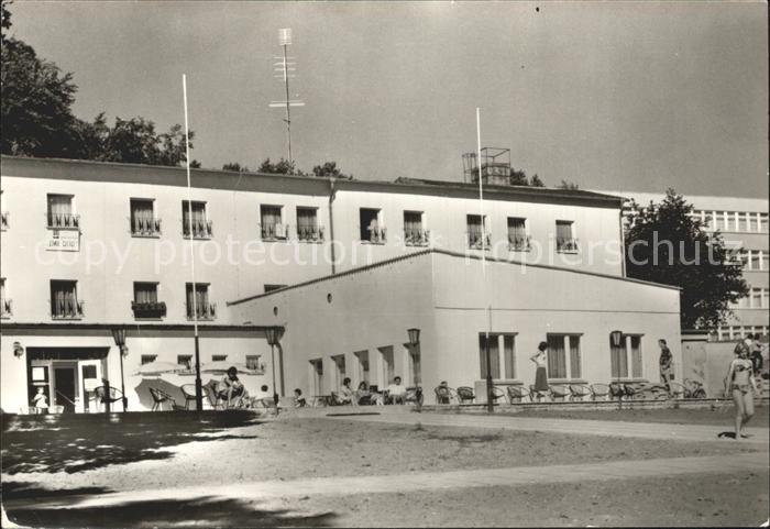 Plau See FDGB Erholungsheim Emil Otto