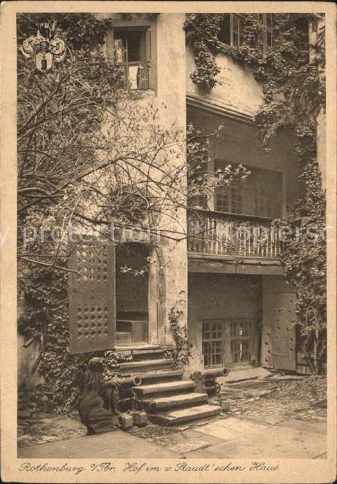 Rothenburg Tauber Hof Staudtschen Haus