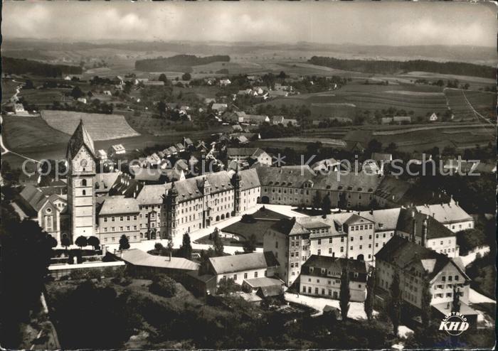 Scheyern Fliegeraufnahme Benediktinerabtei