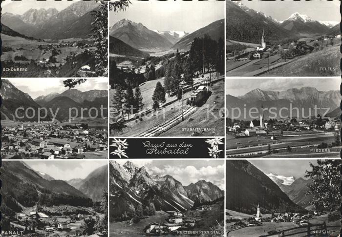Mieders Tirol Telfes Neustift Stubaitalbahn