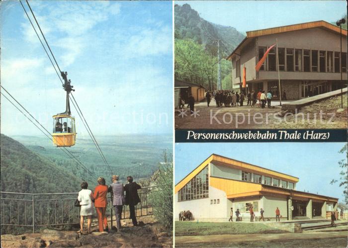 Thale Harz Talstation Bergstation Luftseilbahn