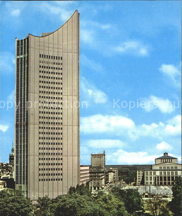 LEIPZIG Sachsen Hochhaus Karl-Marx-Universitaet