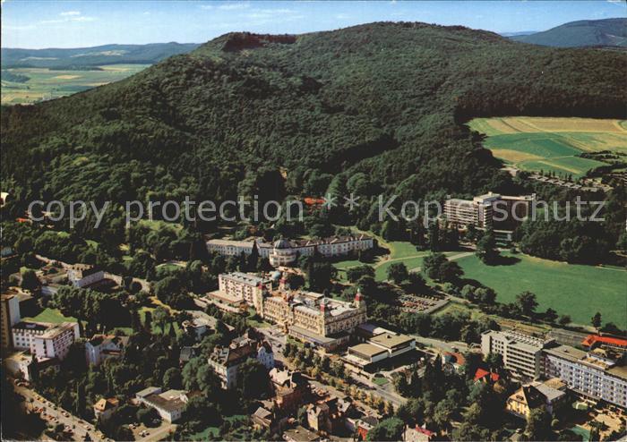 Bad Wildungen Kurviertel Fliegeraufnahme