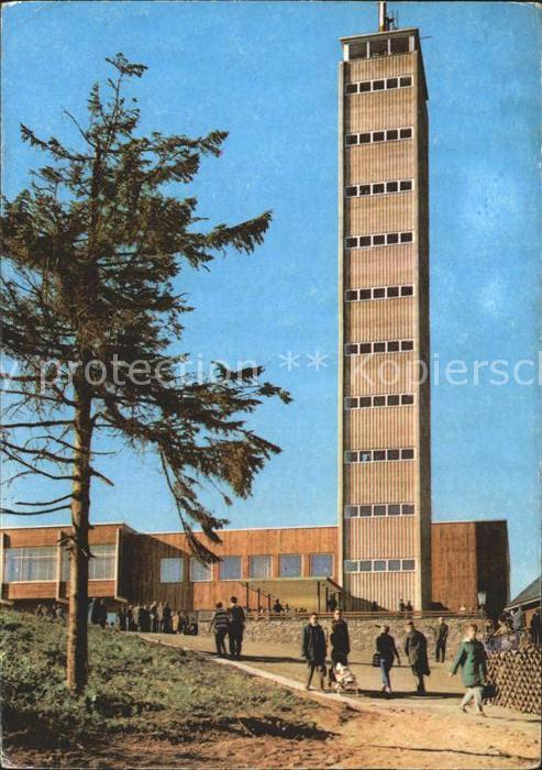 Oberwiesenthal Erzgebirge HOG Fichtelberghaus Aussichtsturm