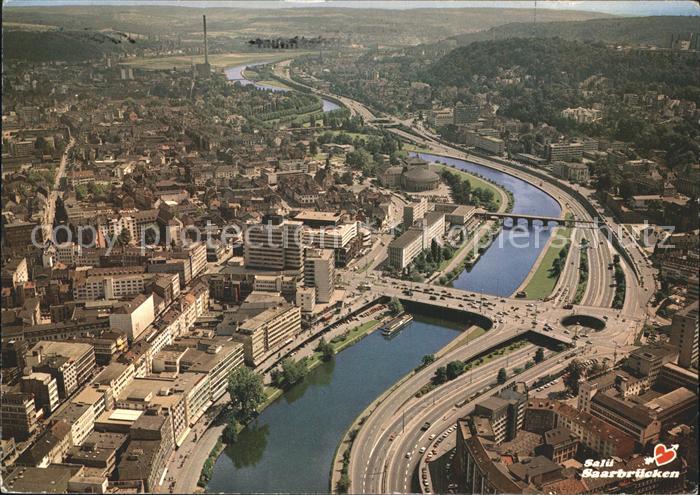 SAARBRueCKEN Saarland Fliegeraufnahme