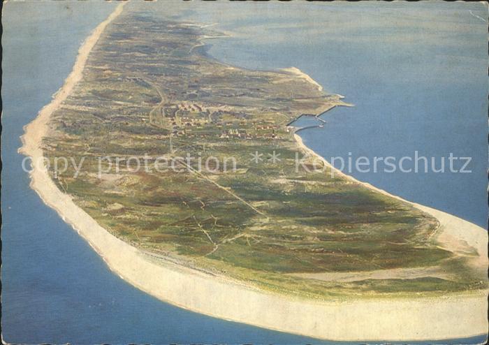 SYLT Insel Schleswig-Holstein Suedspitze Hoernum Fliegeraufnahme