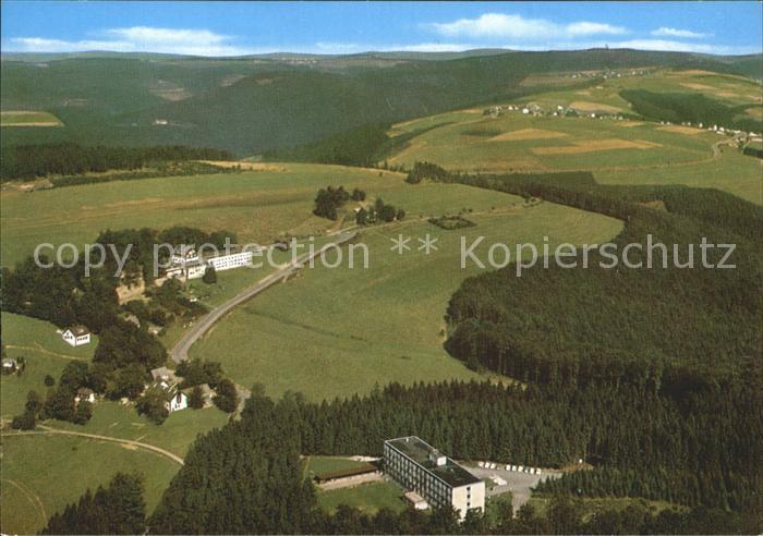 Hoheleye Fliegeraufnahme Ferienhaeuser