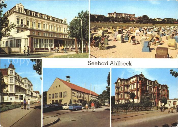 Ahlbeck Ostseebad FDGB Erholungsheim Bernhard Goering Haus der Erholung