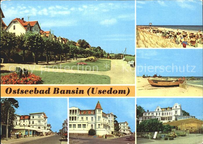 Bansin Ostseebad Karl-Marx-Strasse FDGB Erholungsheim Julian Marchlewski