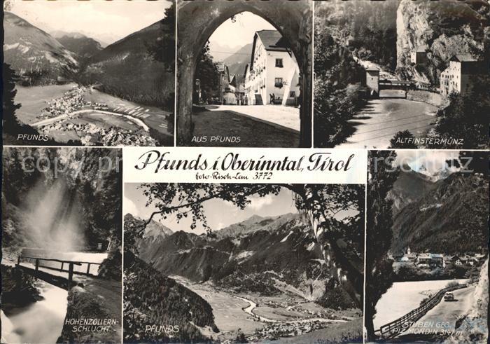 Pfunds Altfinstermuenz Hohenzollern-Schlucht