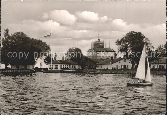 Steinhuder Meer Alte Festung Wilhelmstein Segelboot