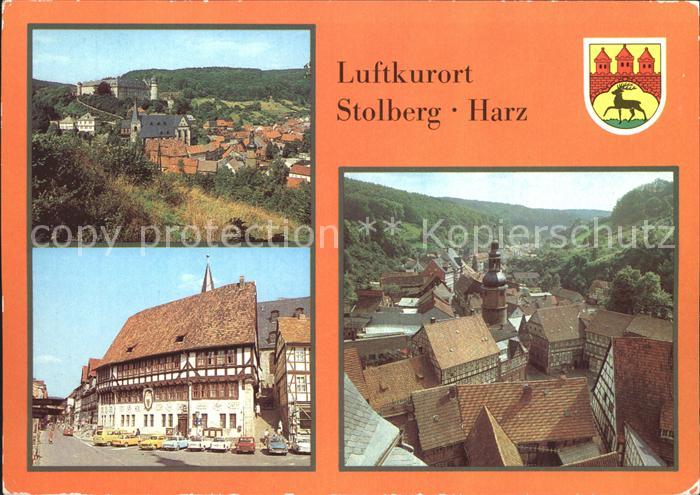 Stolberg Harz FDGB Erholungsheim Comenius Rathaus