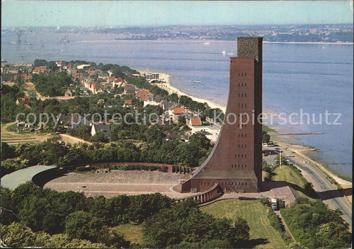 Laboe Marine-Ehrenmal Fliegeraufnahme
